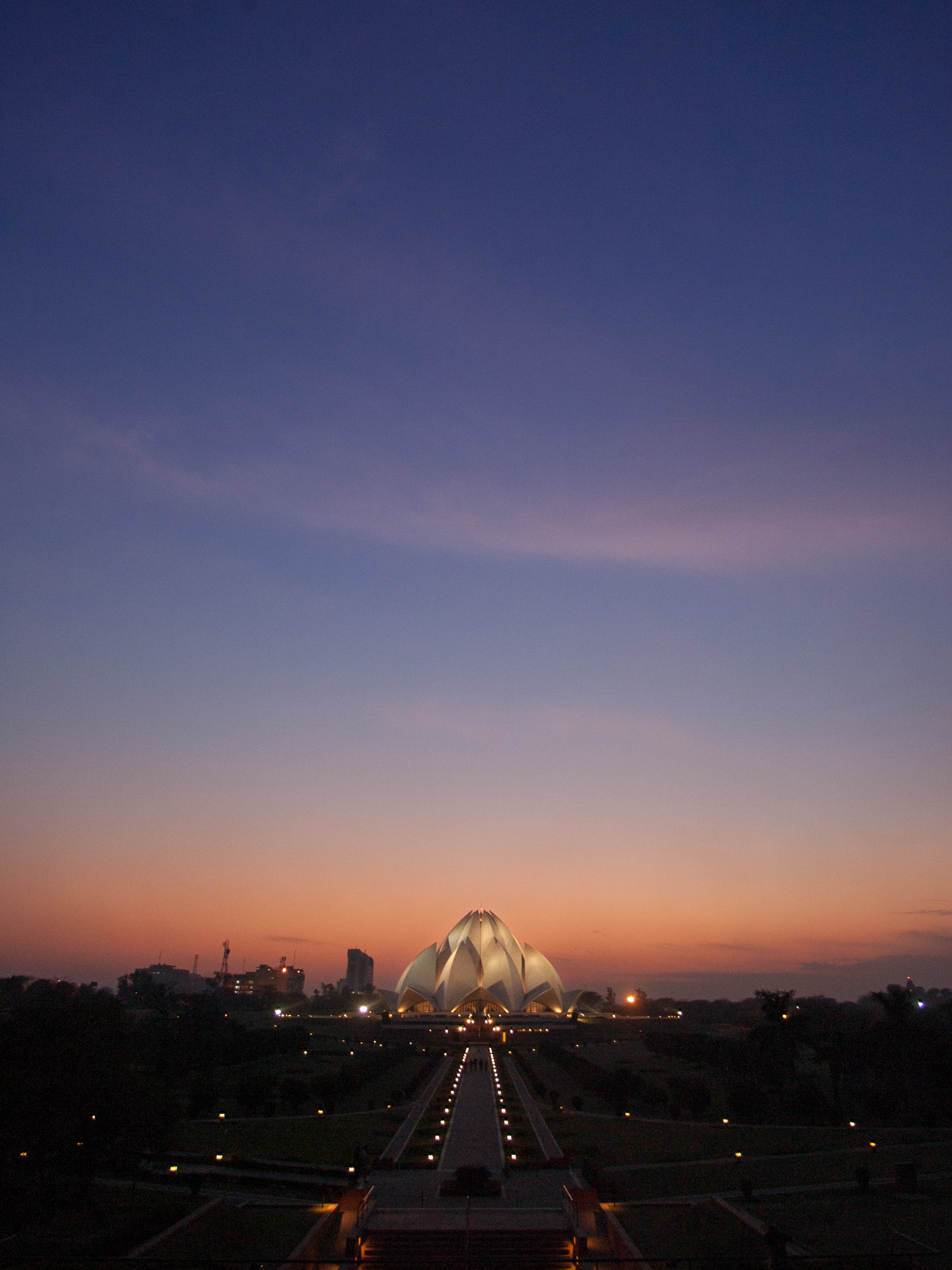 Eighth Bahá'í House of Worship - Continental - Bahapur, New Delhi, India, Indian Sub-Continent